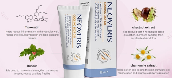 neoveris gel utilização ingredientes